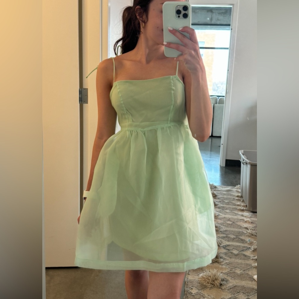 Mint Green Babydoll style Dress